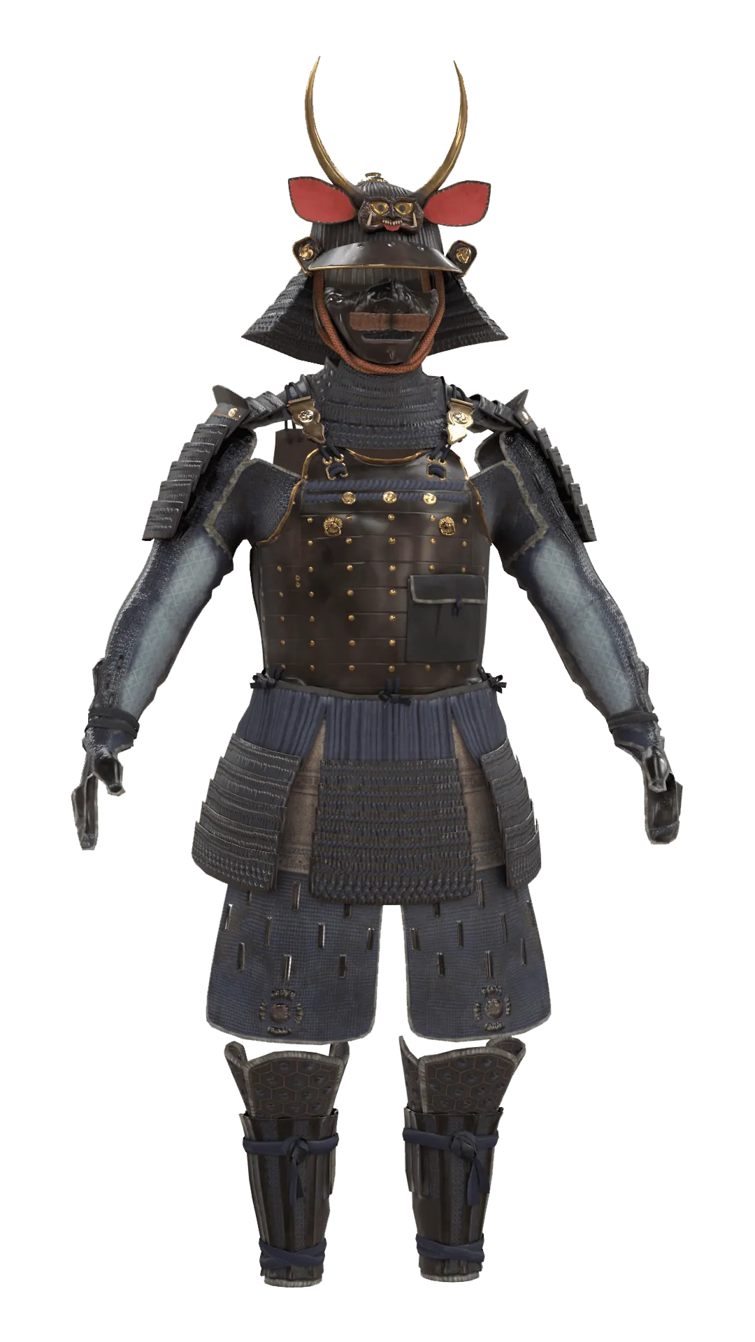 Full Samurai armor model