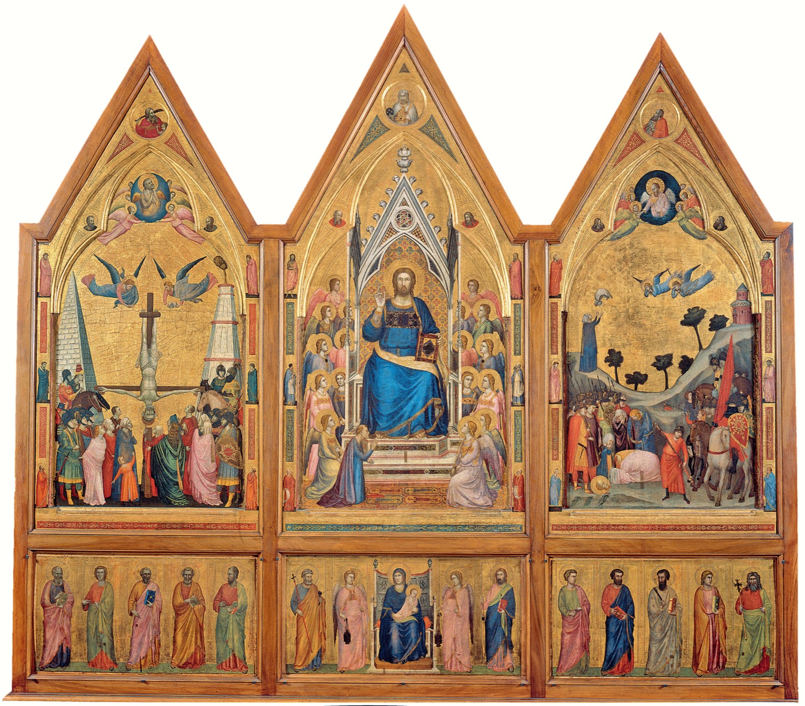The altarpiece inside the altarpiece