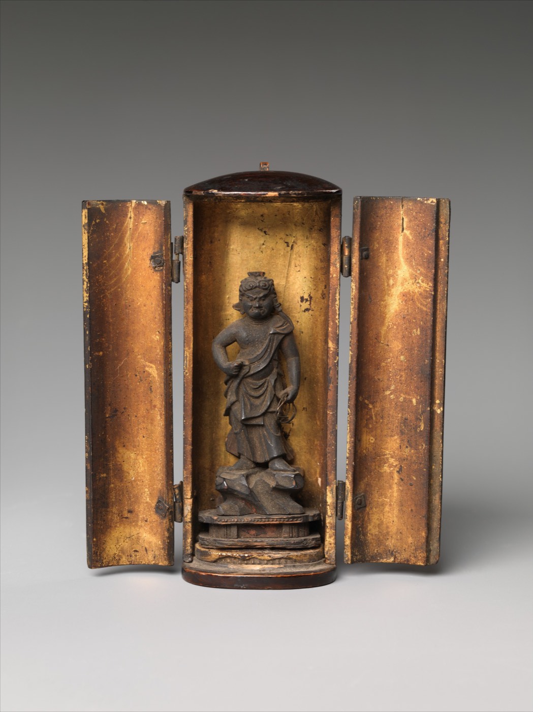 A portable shrine for Fudo Myoo